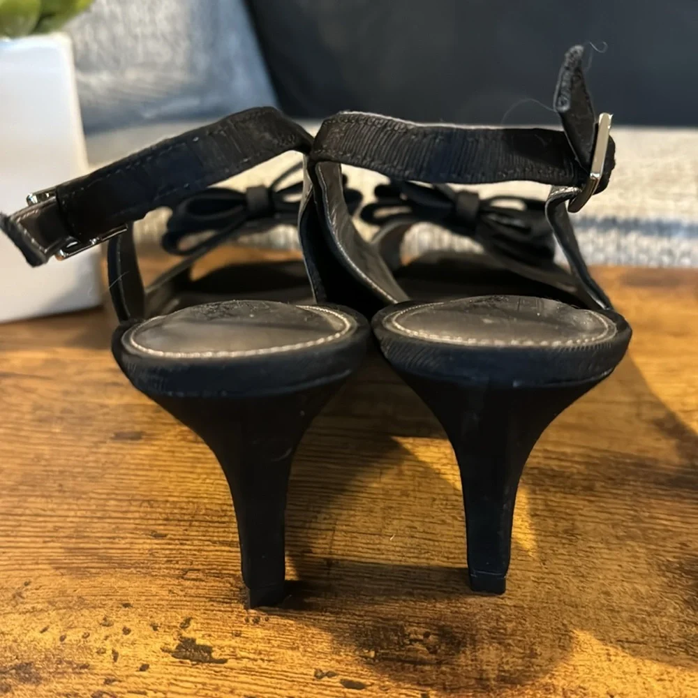 Coach Peep Toe Sling Back Heels